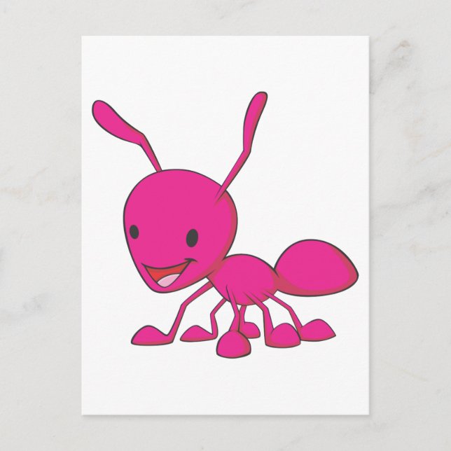 Happy Ant Postcard (Front)