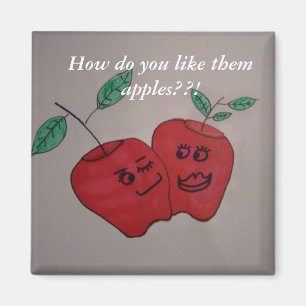 happy apples magnet