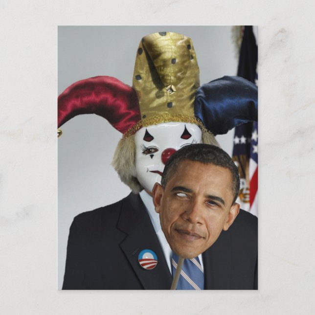 Happy April Fools Day Postcard (Front)