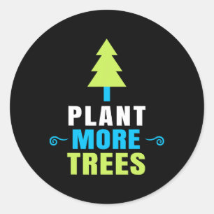 Happy Arbor Day Shirt Outfit For Earth Day Plant T Classic Round Sticker