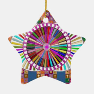 HAPPY ART: CHRISTMAS HOLIDAYS FESTIVALS CERAMIC TREE DECORATION