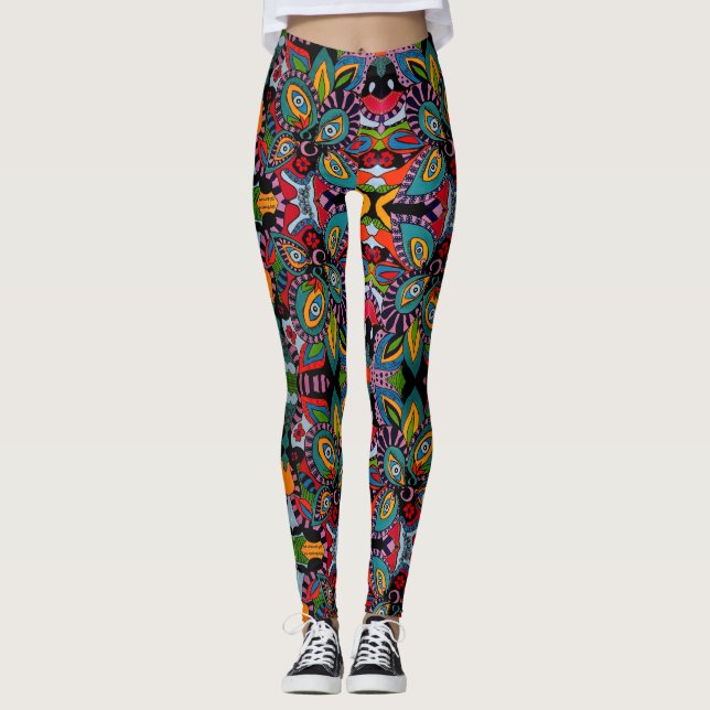 "Happy-Art" Legend Leggings (Front)