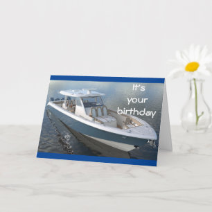 HAPPY AS A DAY AT THE LAKE - BIRTHDAY WISH CARD