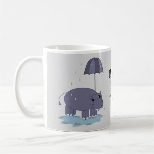 Happy as a Hippo Coffee Mug