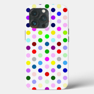 Happy As Can Be - Playful Dots Striking Multicolor iPhone 13 Pro Case