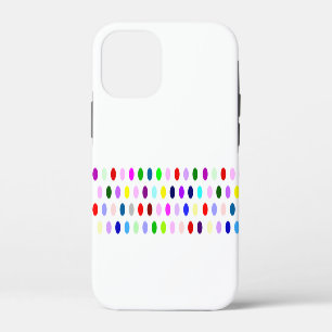 Happy As Can Be - Playful Dots Striking Multicolor iPhone 12 Mini Case