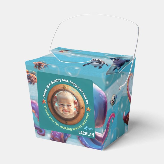 Happy As Can Be Take-Away Party Favour Box (Front Side)