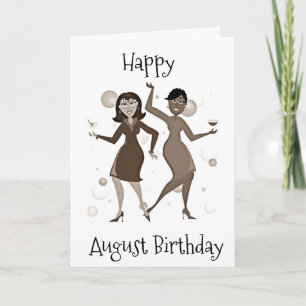 HAPPY ***AUGUST BIRTHDAY*** TO YOU! CARD