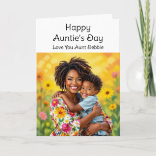Happy Auntie's Day Fourth Sunday of July Card
