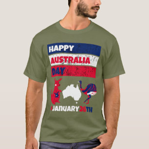 Happy Australia Day January 26th T-Shirt