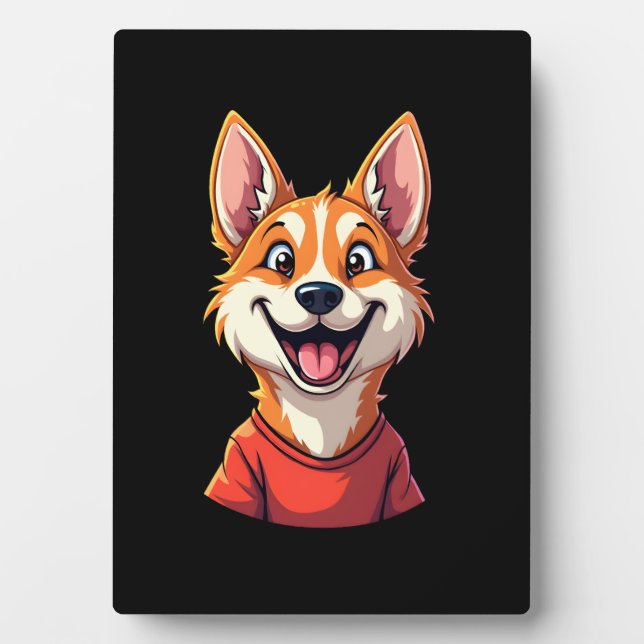 Happy Australian Cattle Dog Tank Top Plaque (Front)