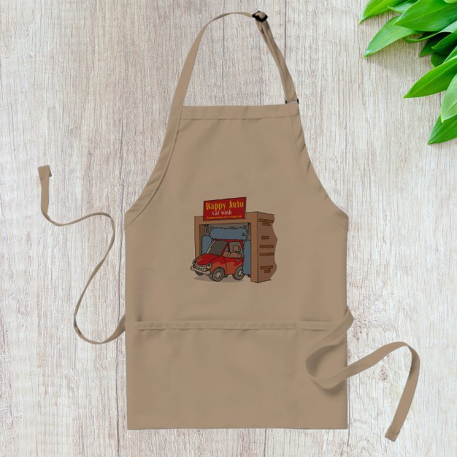 Happy Auto Car Wash Apron (Creator Uploaded)