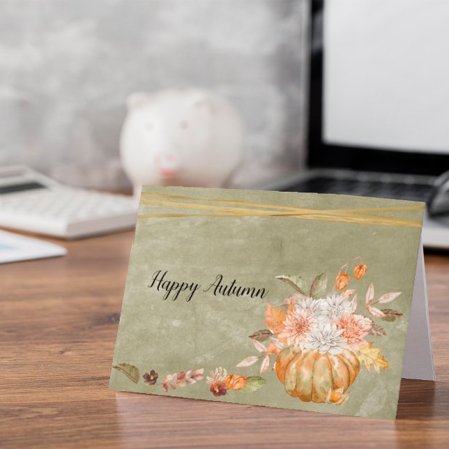 Happy Autumn Card (Creator Uploaded)