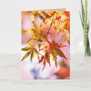HAPPY AUTUMN FALL GREETING CARDS