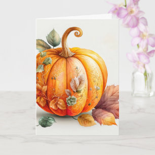 Happy Autumn - Happy Halloween Card