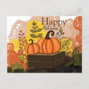 Happy Autumn Postcard