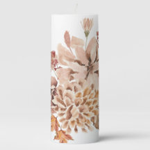 Happy Autumn Watercolor Floral