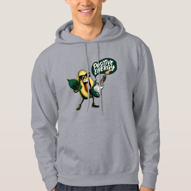 Happy avocado design hoodie (Front)