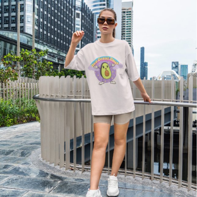 Happy Avocado Smiling   T-Shirt (Creator Uploaded)