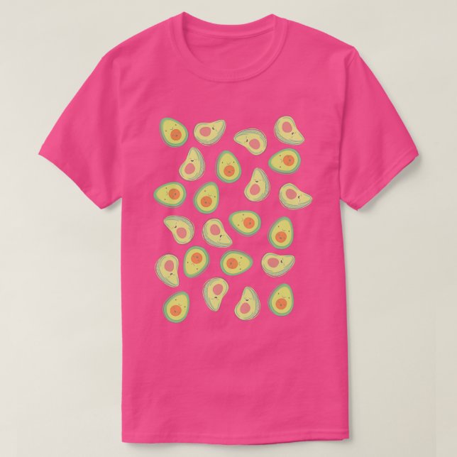 Happy Avocados T-Shirt (Design Front)