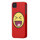 Happy Awesome Face Case-Mate Tough™ iPhone 4 Case