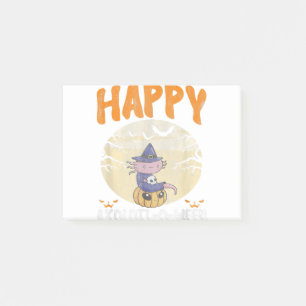 Happy Axolotl-O-Ween Cute Halloween Axolotl Hallow Post-it Notes