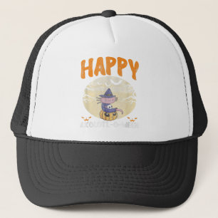 Happy Axolotl-O-Ween Cute Halloween Axolotl Hallow Trucker Hat