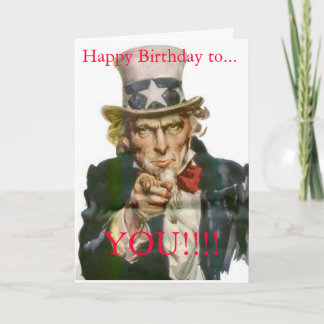 Happy B-Day Card