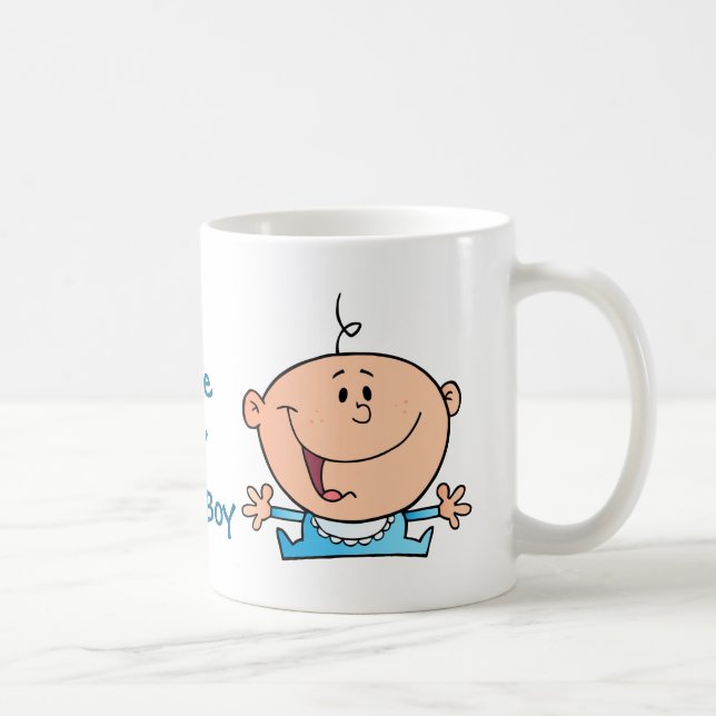 happy baby boy coffee mug (Right)