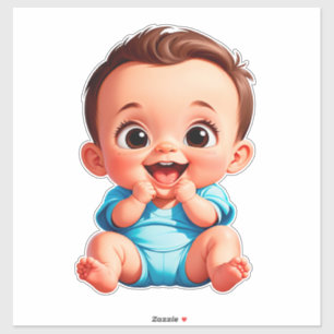 Happy Baby Cartoon