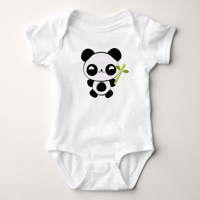 Happy Baby Panda Infant Creeper (Front)