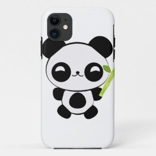 Happy Baby Panda iPhone Case