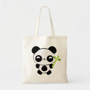 Happy Baby Panda Tote Bag