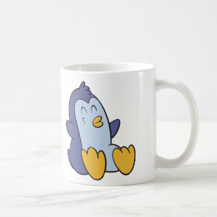 Happy Baby penguin   choose background color Coffee Mug