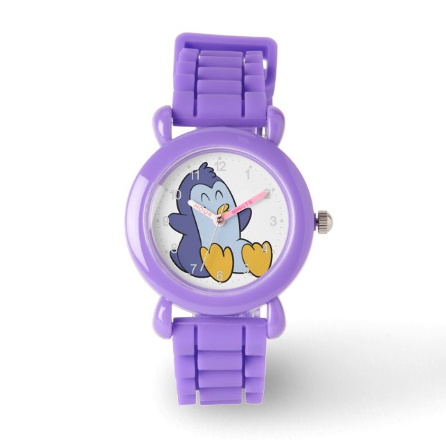 Happy Baby penguin | choose background colour Watch (Front)
