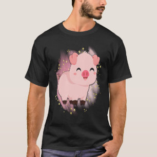 Happy Baby Piggy National Pig Day T-Shirt