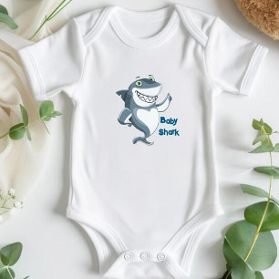 Happy Baby Shark  Bodysuit