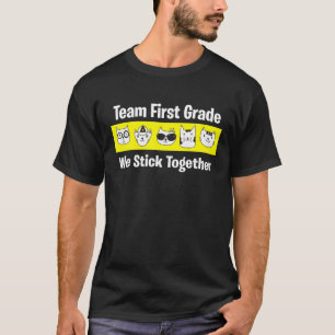 Happy Back To School 2021 Team First Grade We Stic T-Shirt