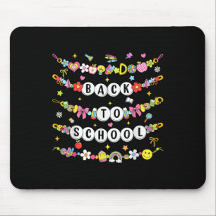 Happy Back To School Bracelet First Day Of School Mouse Mat