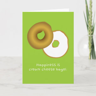 Happy Bagel Holiday Card