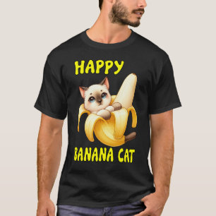 Happy Banana Cat: Peel the Happiness T-Shirt