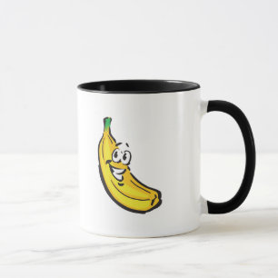 happy banana mug
