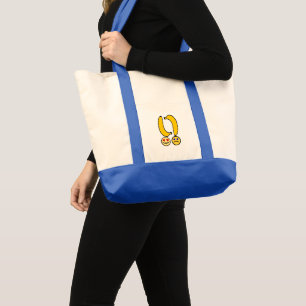 Happy Banana vs Upset Banana Tote Bag