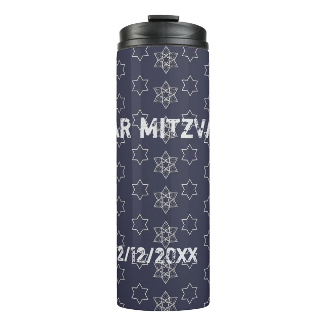 Happy Bar Mitzvah! Thermal Tumbler (Front)