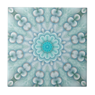 Happy Beach Flower Fantasy Geometric Bathroom Tile