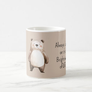 Happy Bear Bright Side of Life Coffee Mug