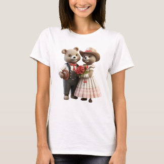 Happy Bear Couple T-Shirt