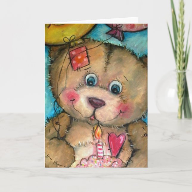 Happy Bear-Day to YOU Card (Front)