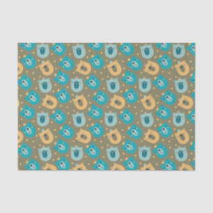 Happy Bear Kings Tissue Paper