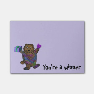 Happy Bear Post-it® Notes